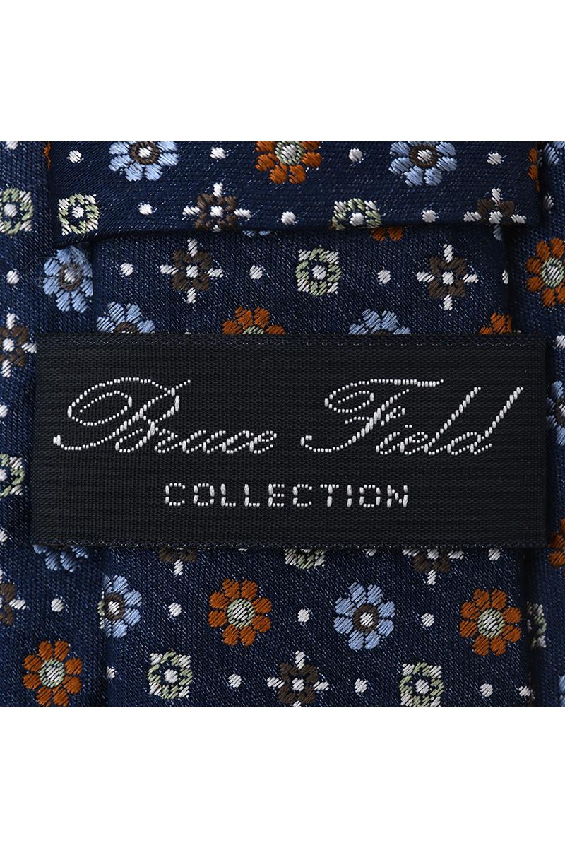 Tie pure silk silver bullets