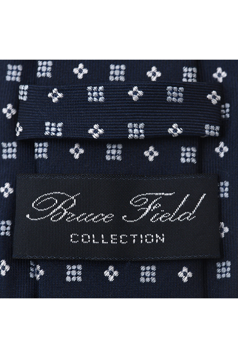 Tie pure silk silver bullets