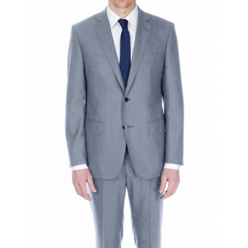 Costume Dario Fil à Fil coupe ajusté pure laine Vitale Barberis Canonico