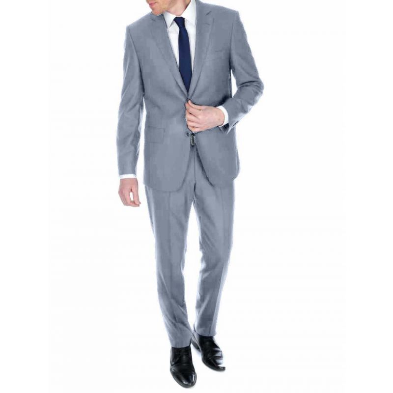 Costume Dario Fil à Fil coupe ajusté pure laine Vitale Barberis Canonico