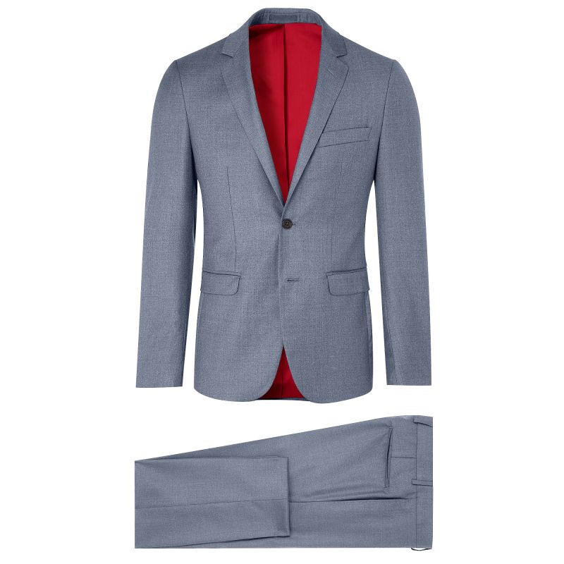 Costume Daniel cintré Fil à Fil pure laine Super 110's Vitale Barberis Canonico