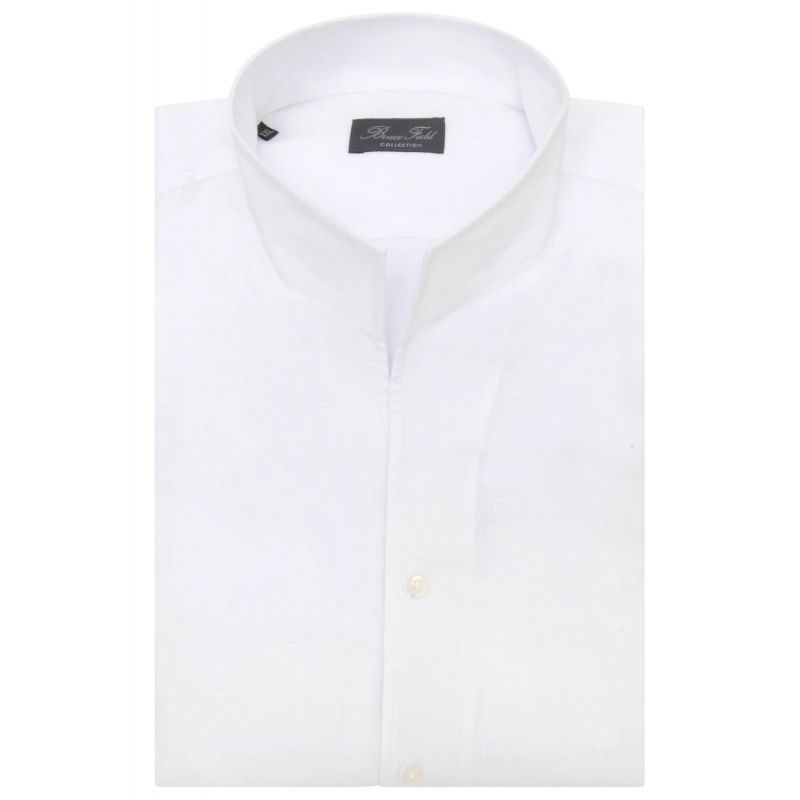 copy ofcopy ofChemise cintrée col Mao en 100% lin