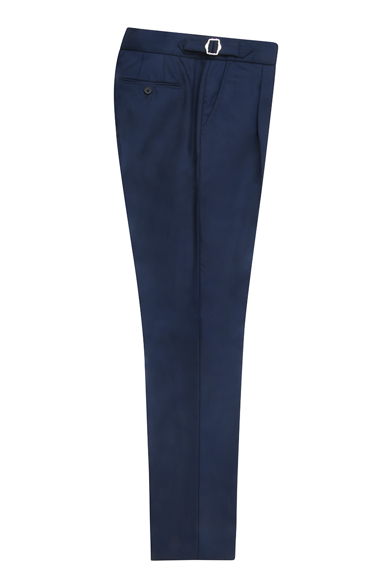 Pantalon réglable LIDO en pure laine 110's Vitale Barberis Canonico