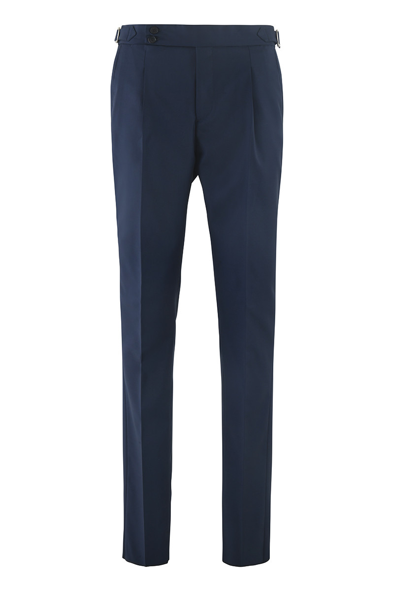 Pantalon réglable LIDO en pure laine 110's Vitale Barberis Canonico