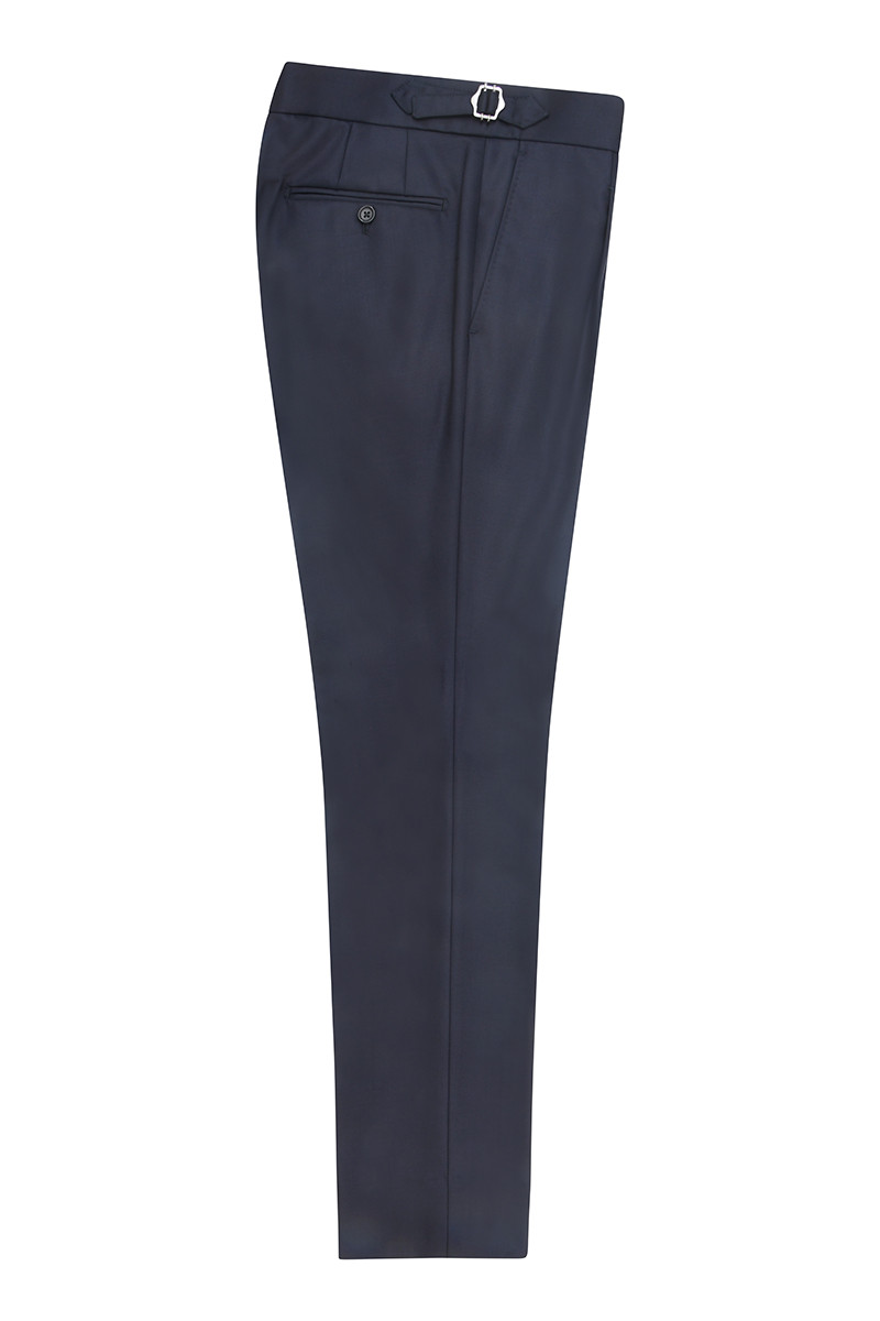 Pantalon réglable LIDO en pure laine 110's Vitale Barberis Canonico