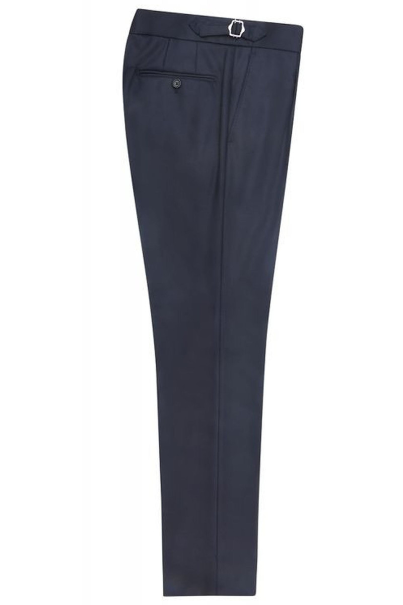 Pantalon réglable LIDO en pure laine 110's Vitale Barberis Canonico