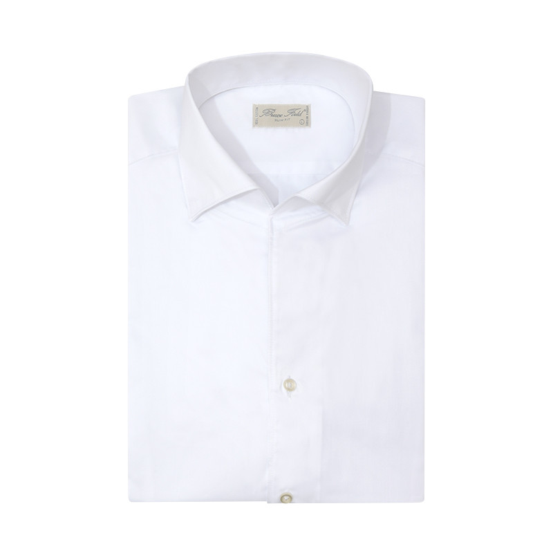 Chemise Andro coupe droite en pur coton