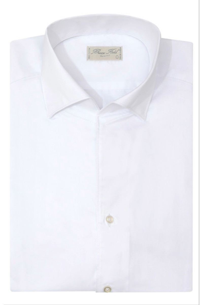 Chemise Andro coupe droite en pur coton