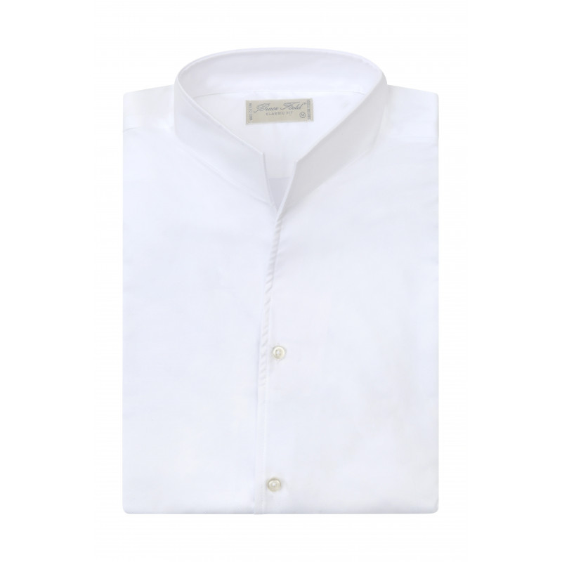 copy ofcopy ofcopy ofShirt Aldo classic fit with open high collar in coton Palma