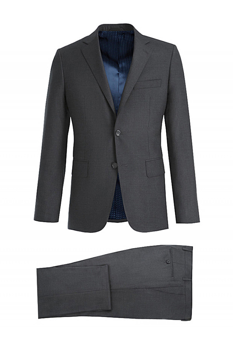 Costume Didier grande taille ajustée pure laine Super 110's Vitale Barberis Canonico