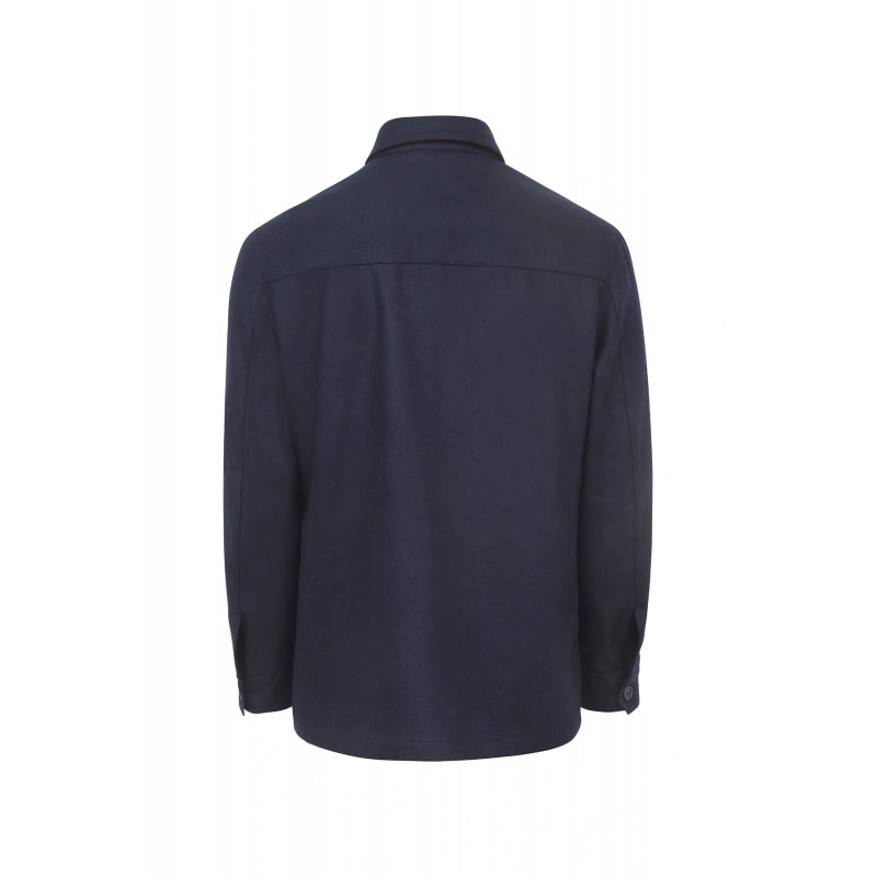 Surchemise Marlon en Laine Flanelle