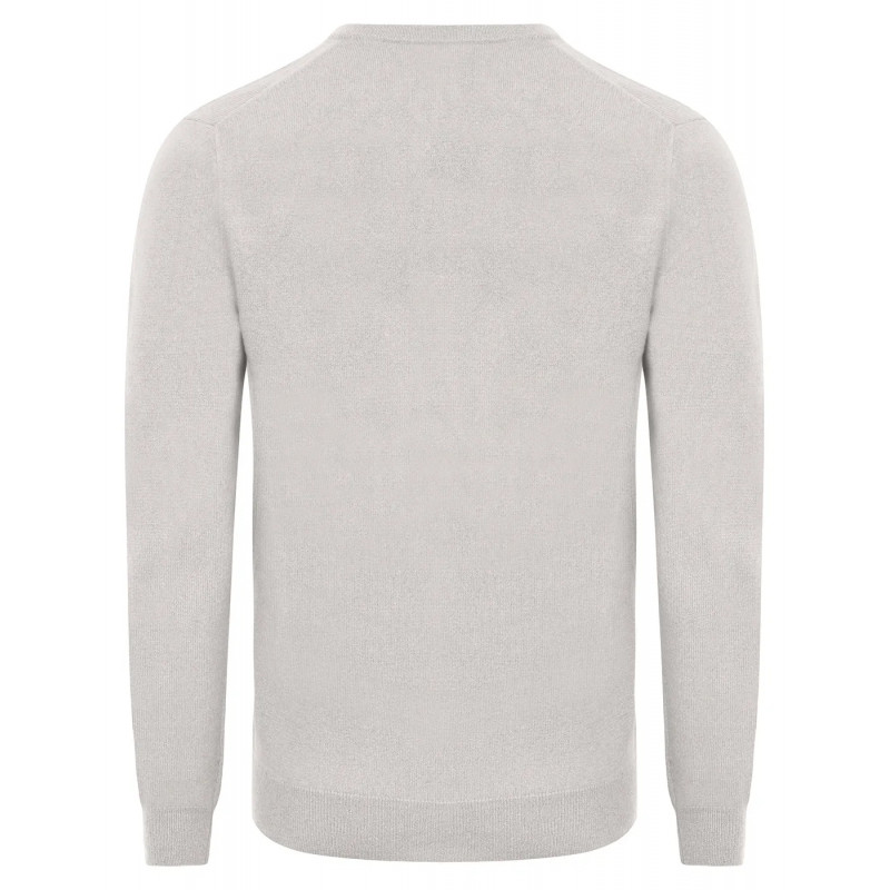 V-Neck Sweater in Cashmere Mat