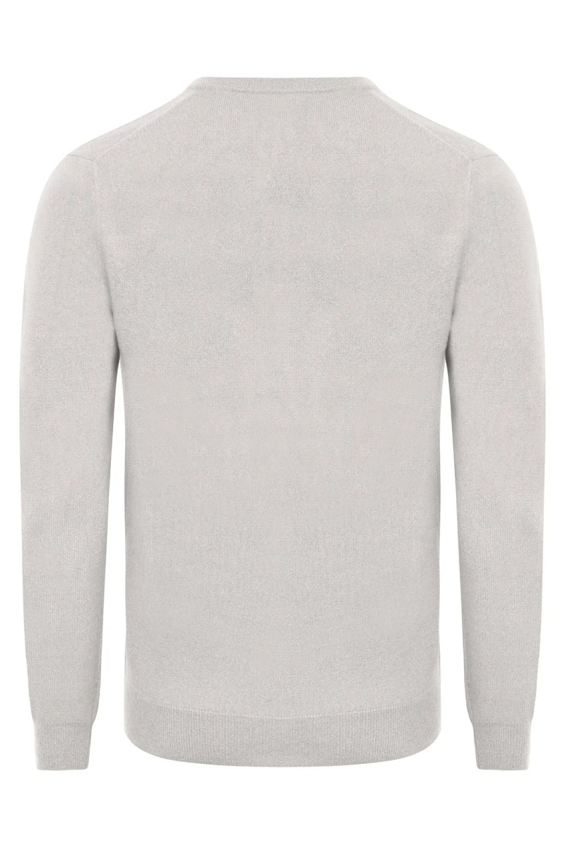 Pull Mat Col V en pure Cachemire Mat