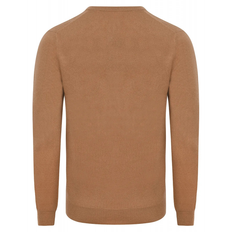 V-Neck Sweater in Cashmere Mat