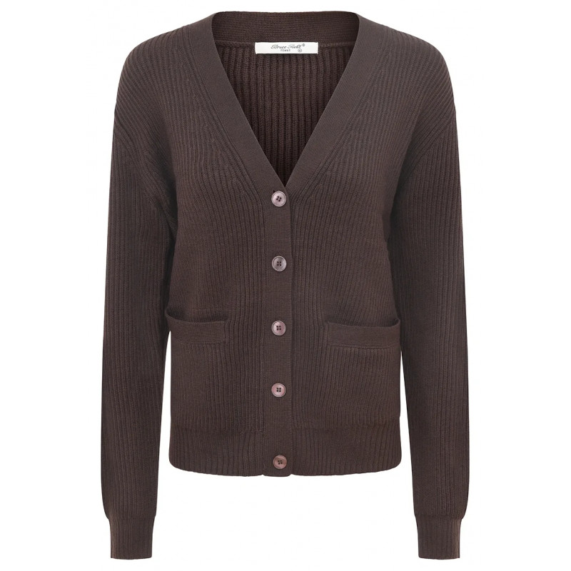 Gilet Val en 100% laine mérinos jauge 7