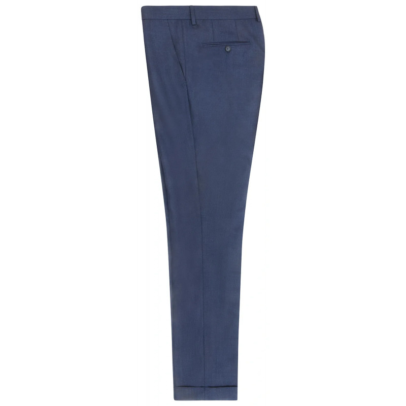 Pantalon Paride Chiné en pure Laine Vitale Barberis Canonico