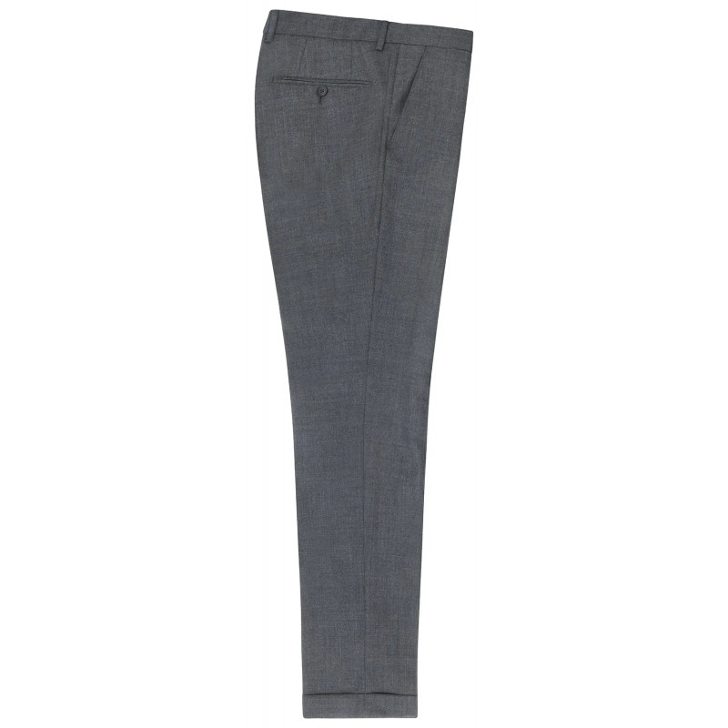 copy ofPants in Tartan 100% Wool straight-cut