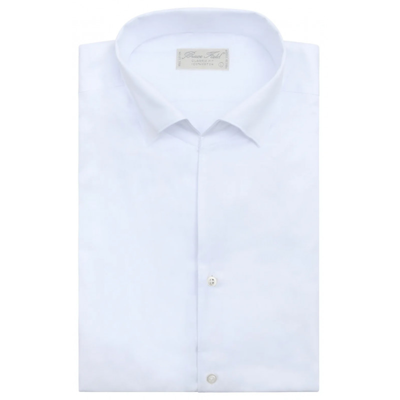 Shirt Andro in pure cotton with Palma French cuff