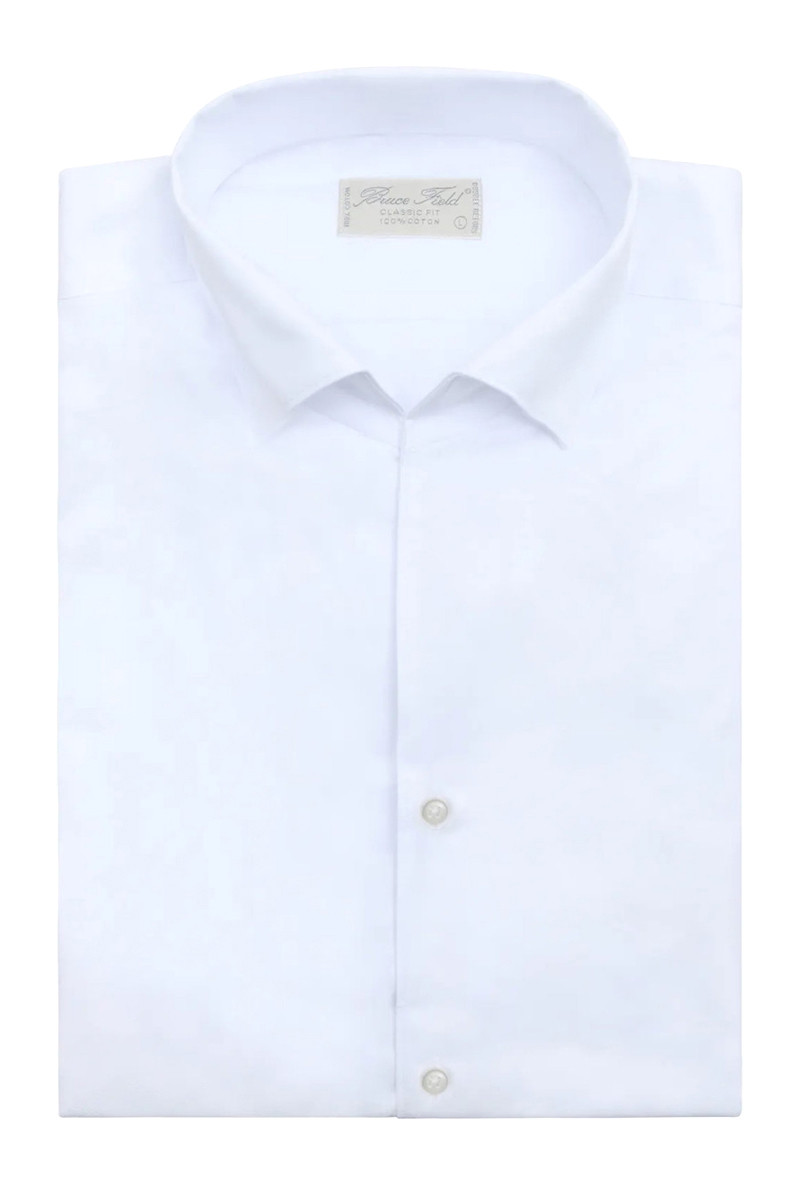 Chemise Andro coupe droite en pur coton