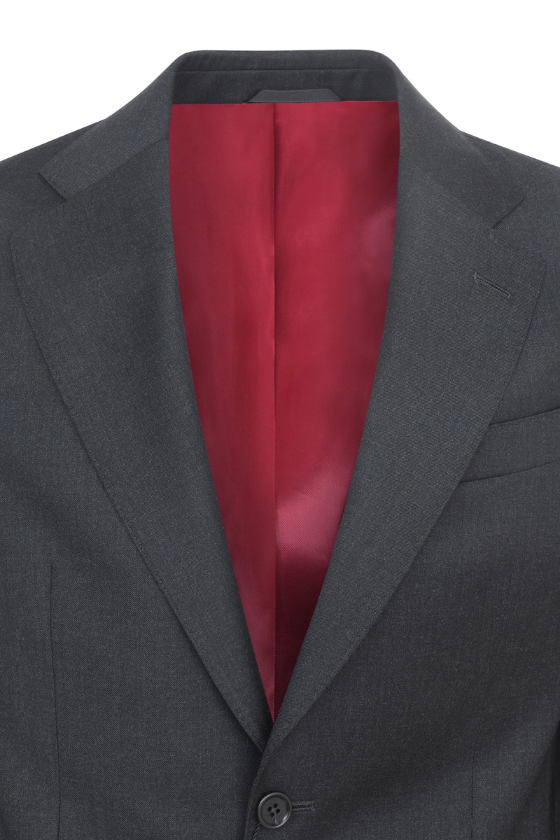 Hugues Slim Suit in Pure Super 110’s Wool – Vitale Barberis Canonico