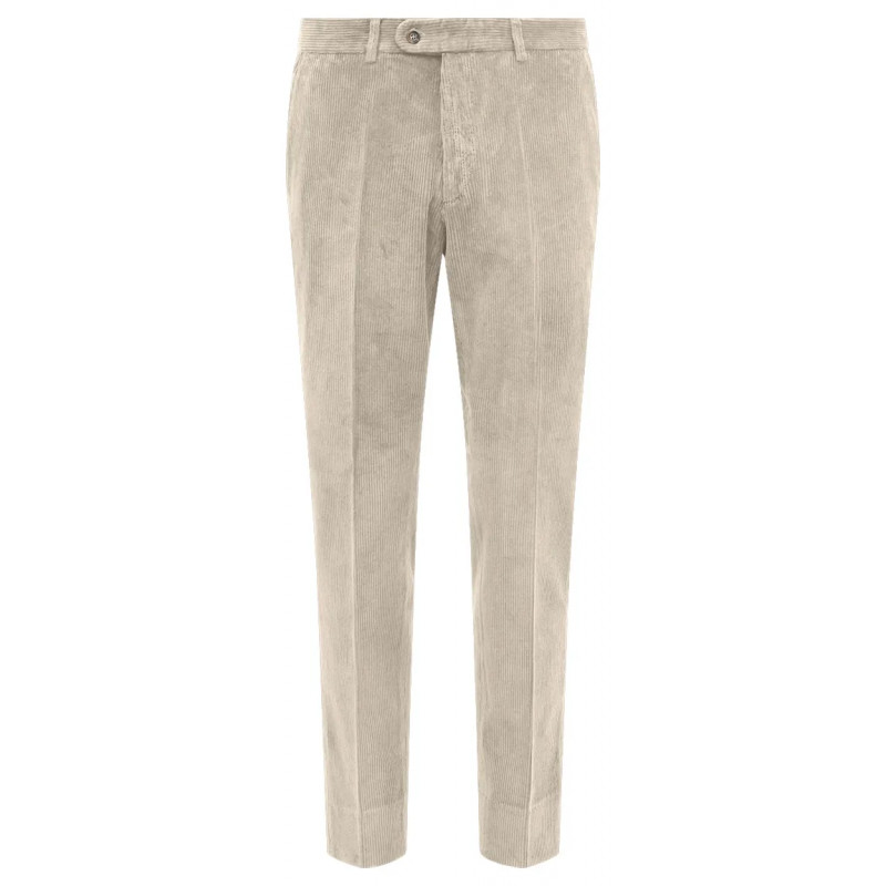 Pantalon Paride en velours de coton grosse côte
