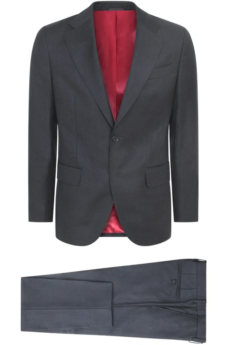 Hugues Slim Suit in Pure Super 110’s Wool – Vitale Barberis Canonico