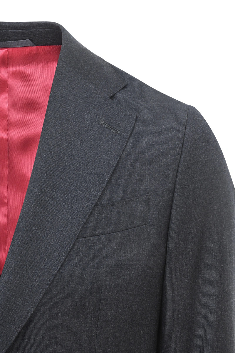 Hugues Slim Suit in Pure Super 110’s Wool – Vitale Barberis Canonico