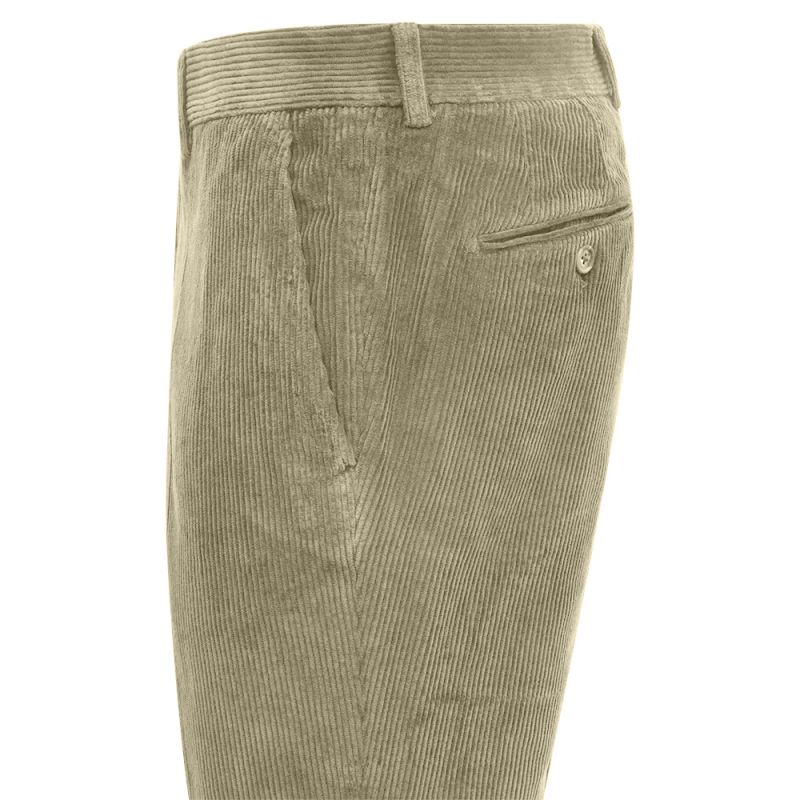 Pantalon Paride en velours de coton grosse côte