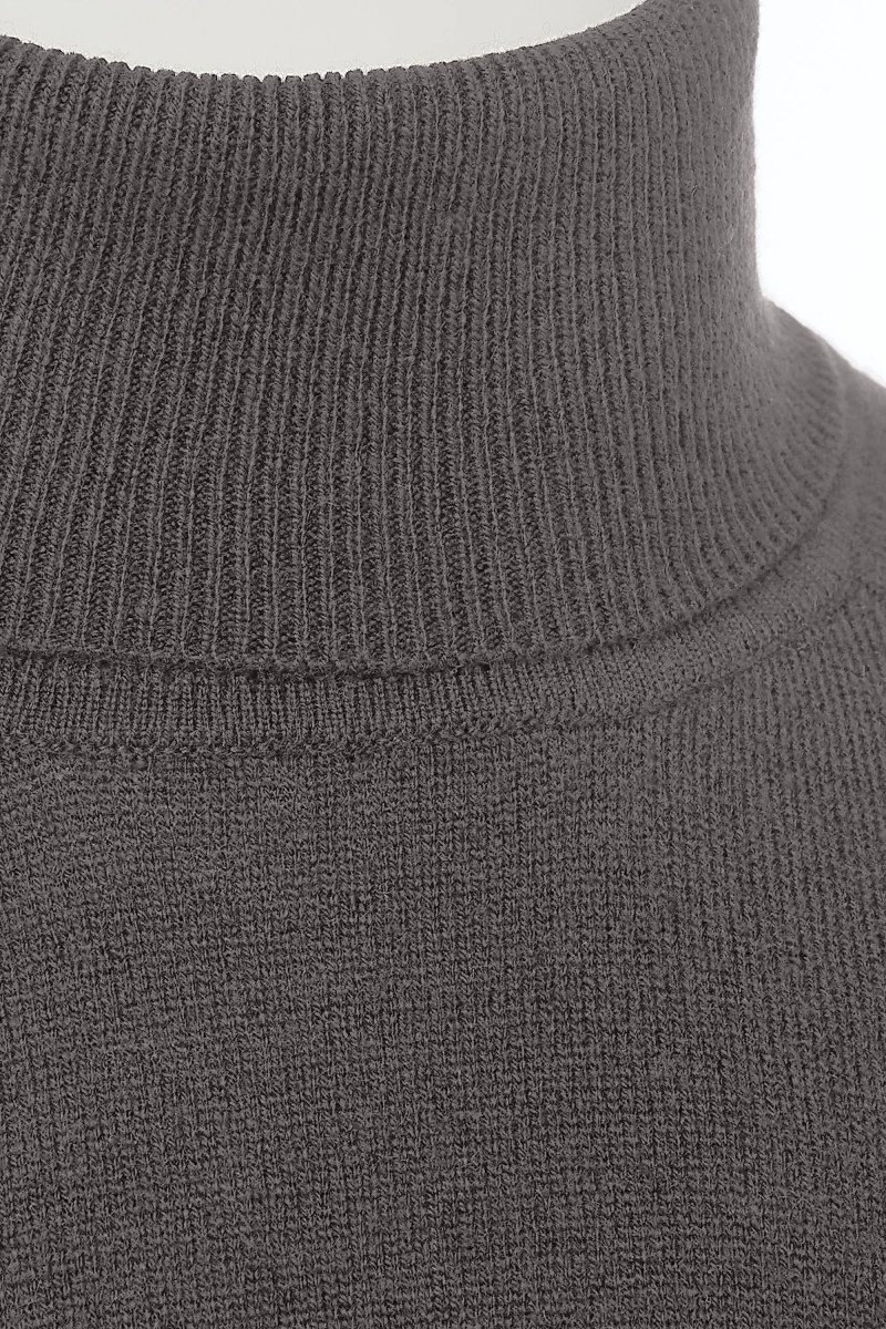 Pull laine cachemire col roulé jauge 12 Manu