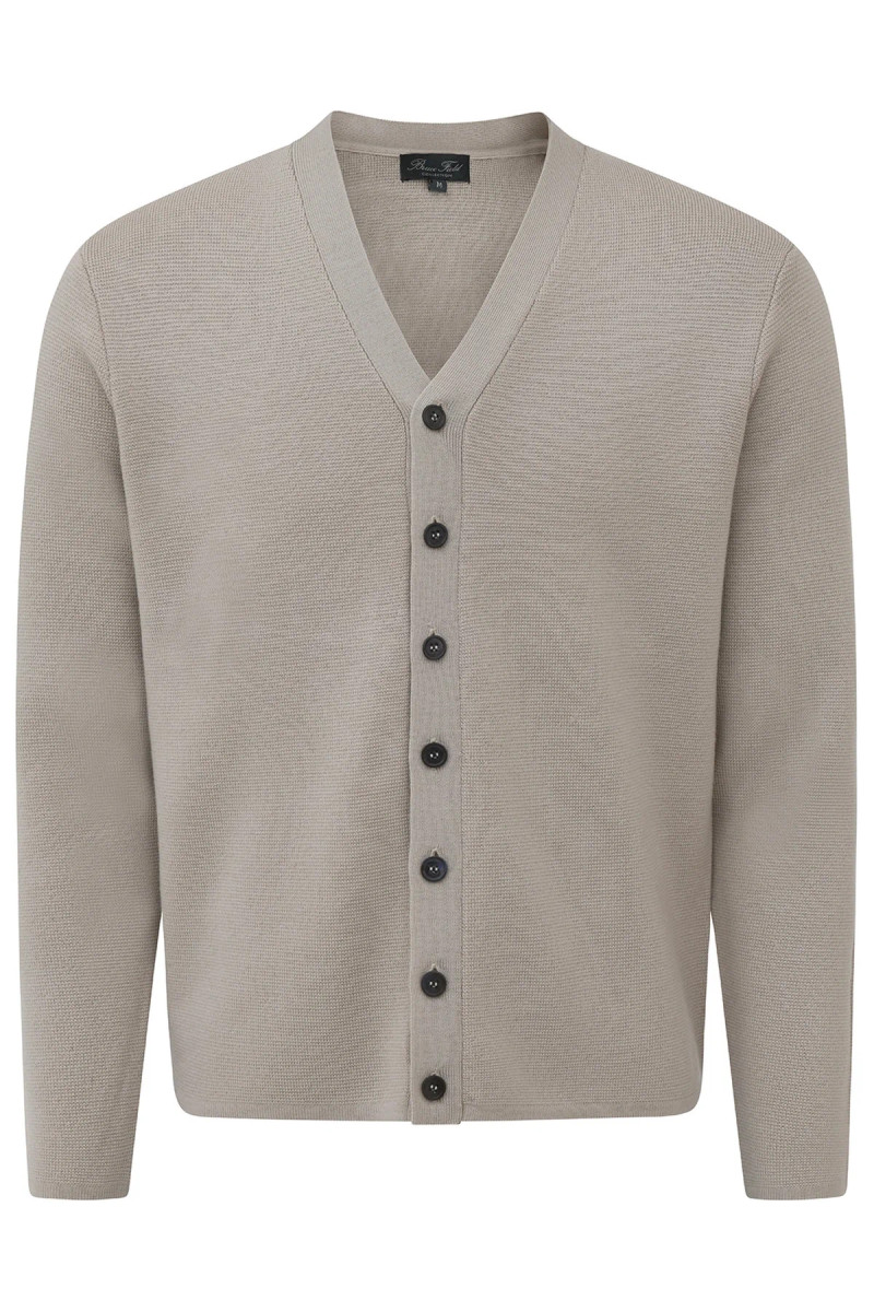 Gilet pure laine mérinos boutonné Verdun