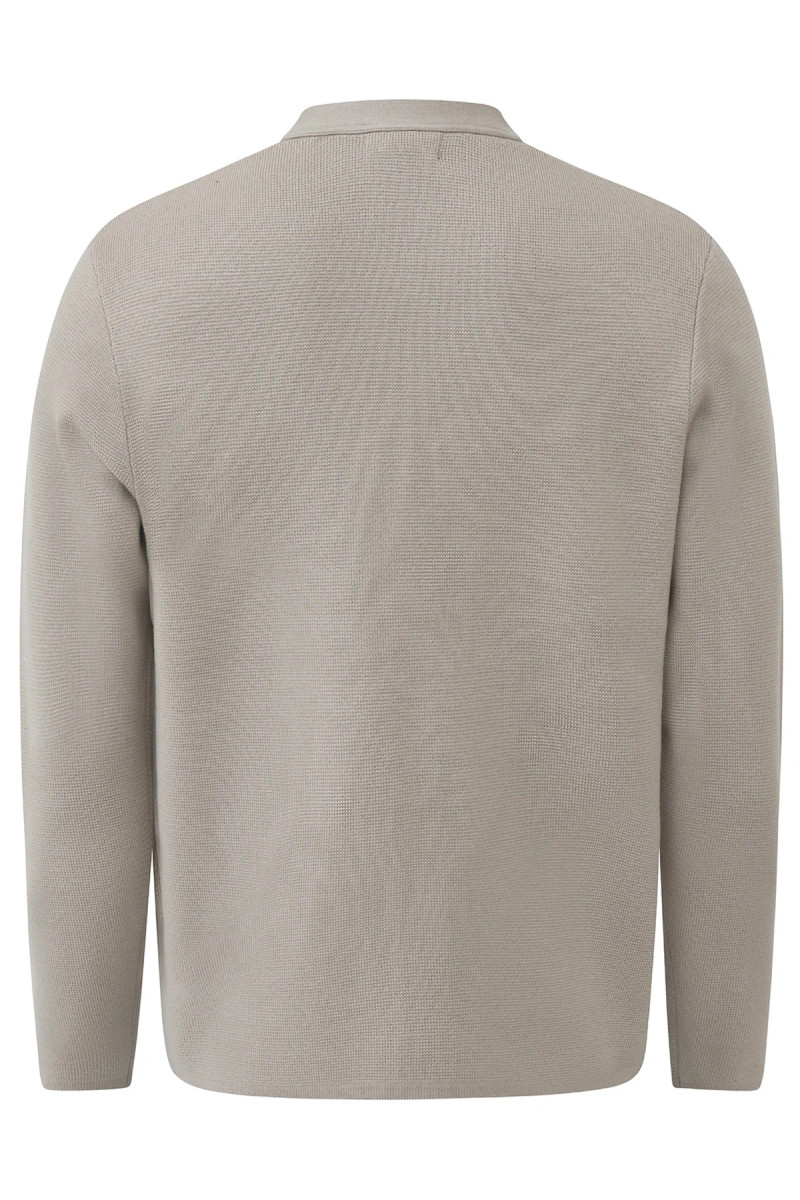 Gilet pure laine mérinos boutonné Verdun