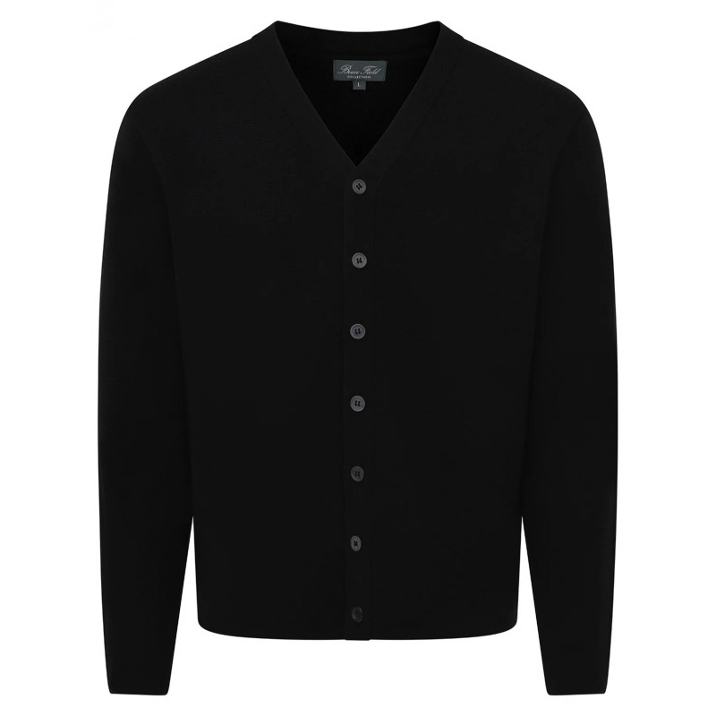 Men’s Pure Merino Wool Buttoned Cardigan Verdun
