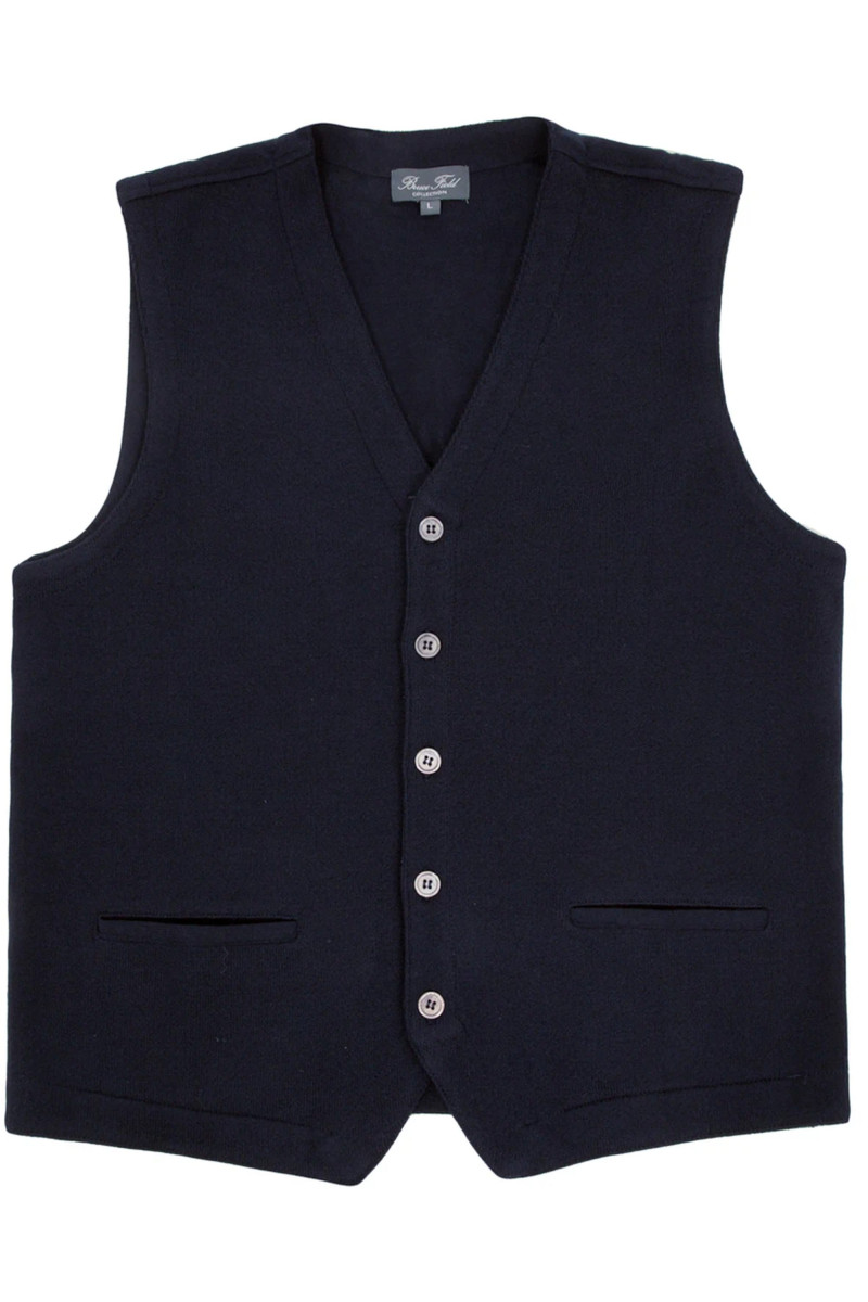 Gilet pure laine mérinos sans manches Vianey