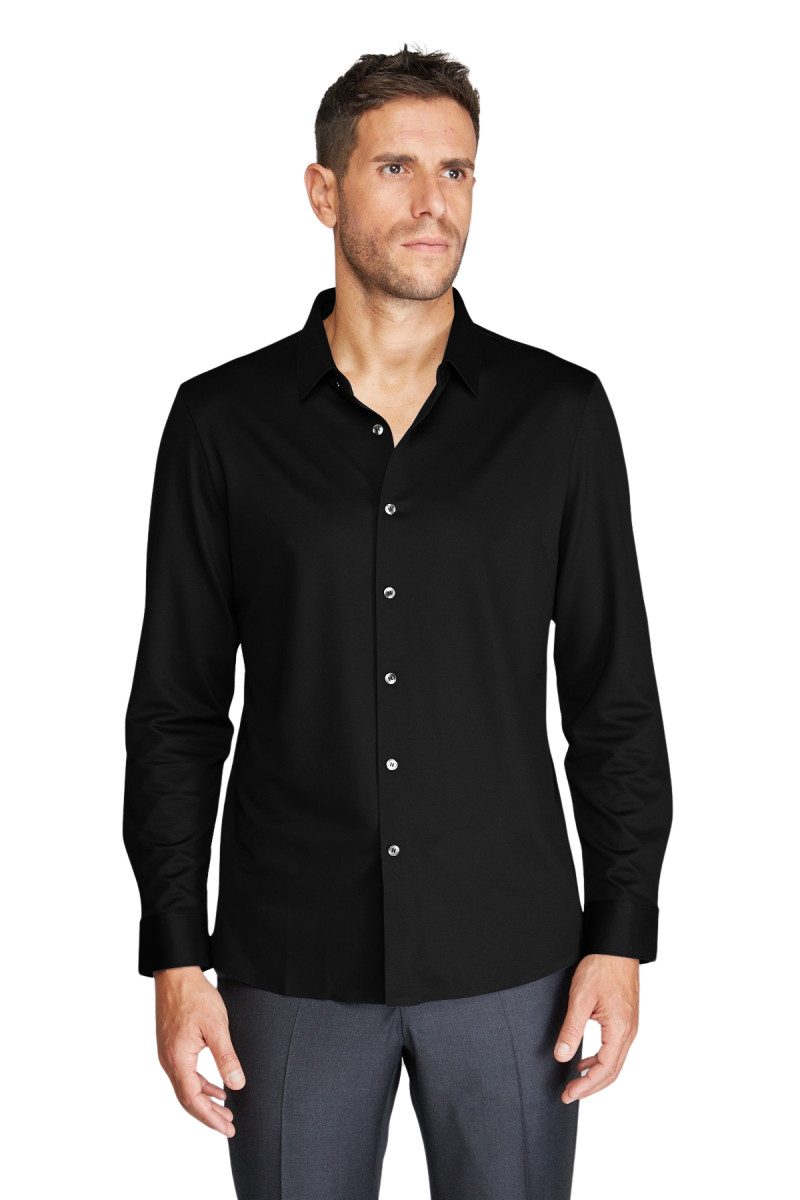 Chemise en maille Vince manches longues