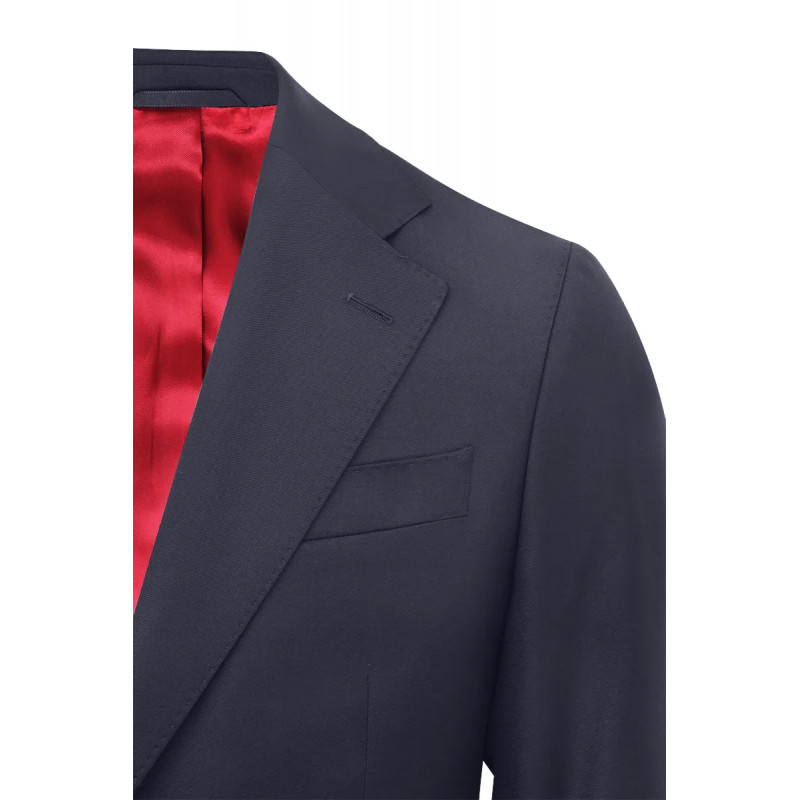Hugues Slim Suit in Pure Super 110’s Wool – Vitale Barberis Canonico