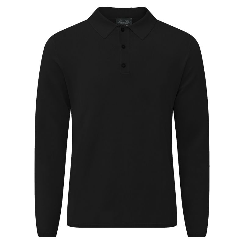 Polo Valerian en viscose manches longues