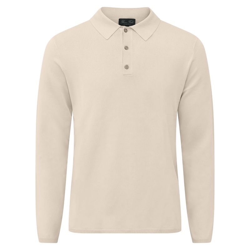 Polo Valerian en viscose manches longues