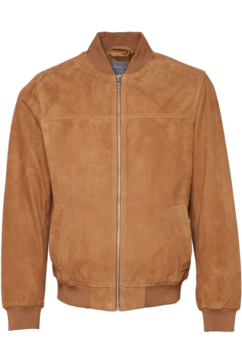 Blouson Teddy en daim