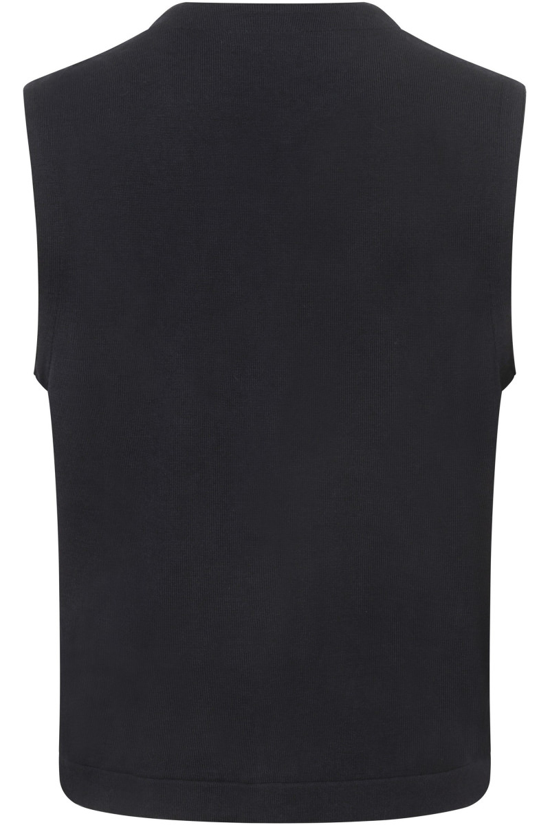 Gilet pure laine mérinos sans manches Vianey