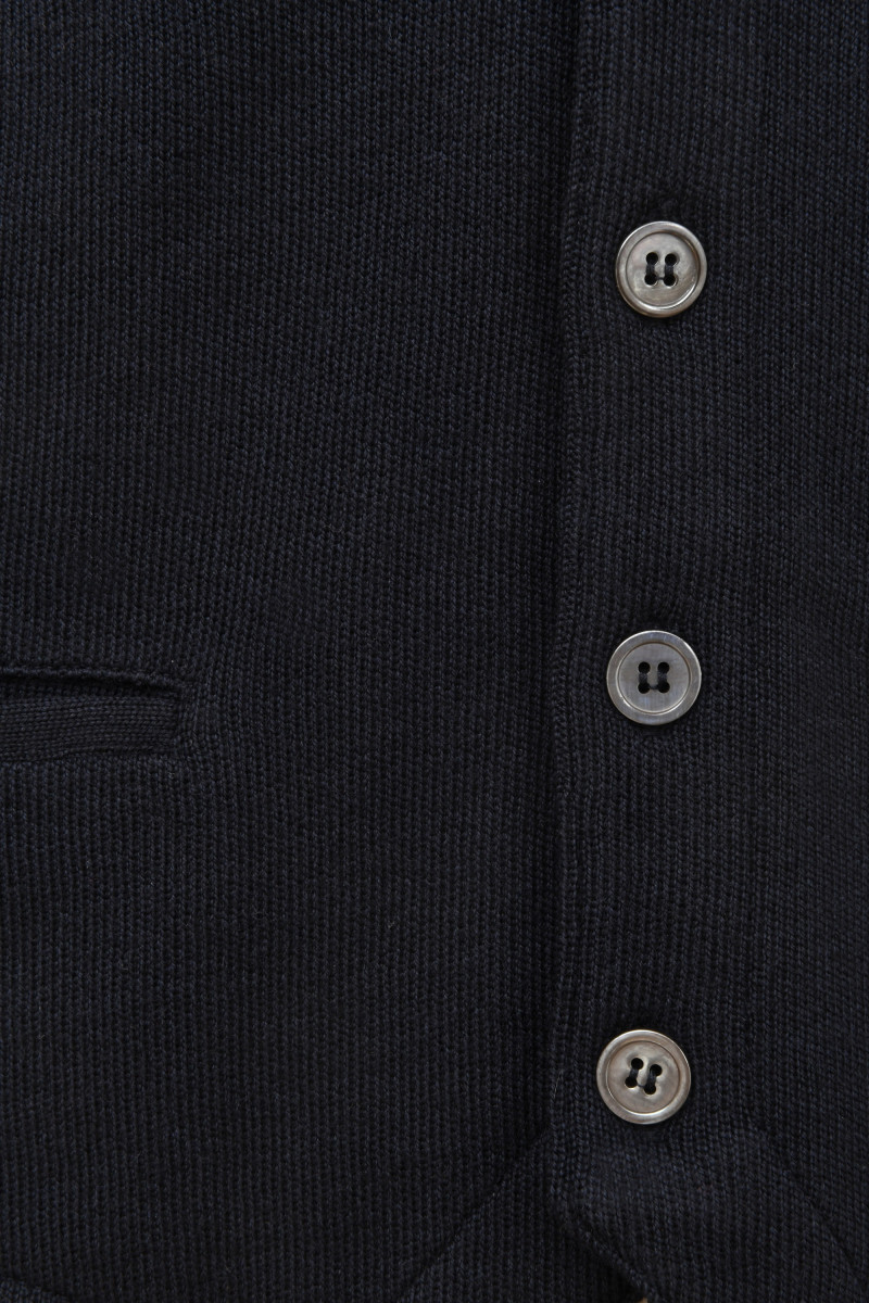 Vest man sleeveless wool merinos