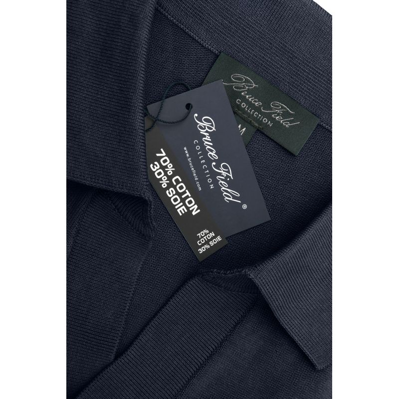 Polo Cyril en Soie Coton