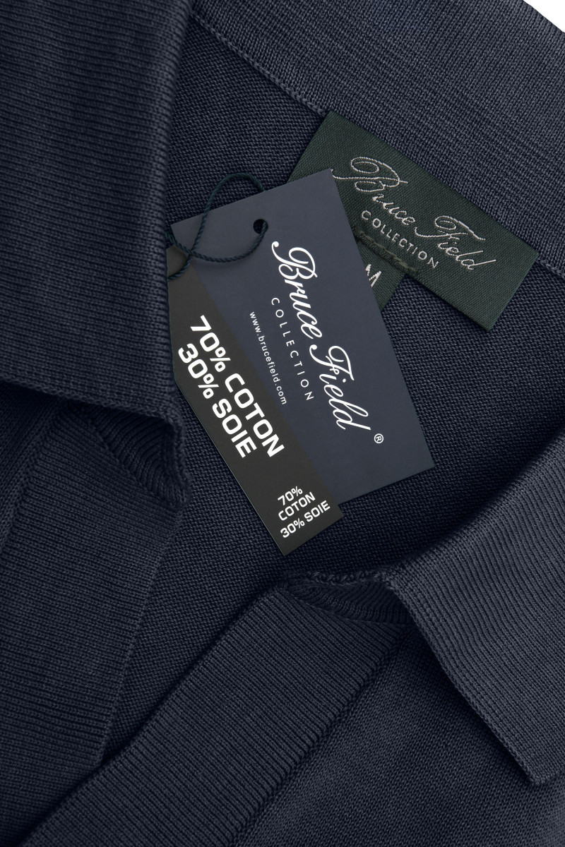 Polo Cyril en Soie Coton