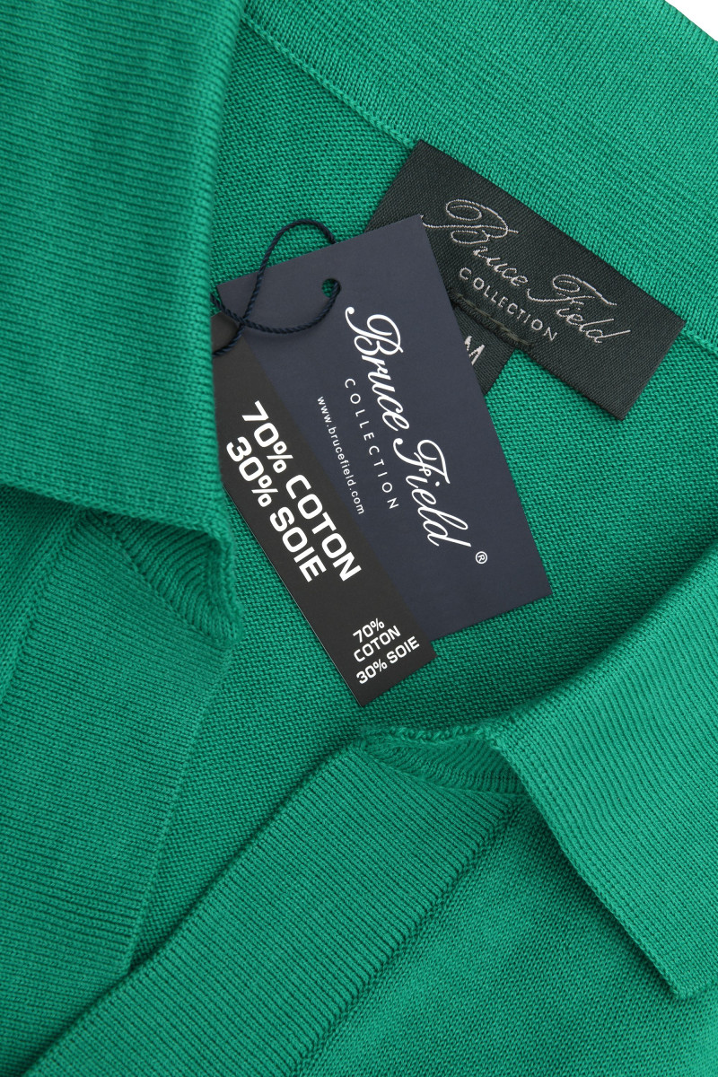 Polo Cyril en Soie Coton