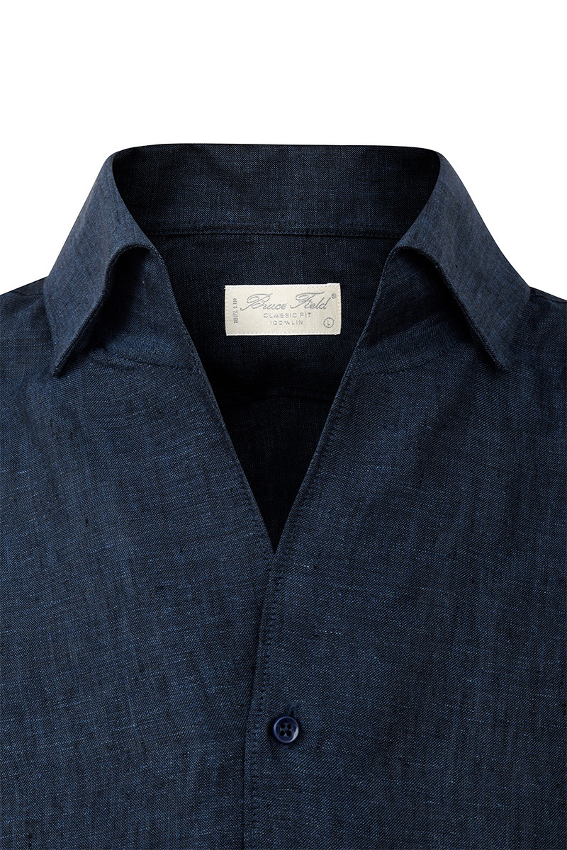 Chemise Andro coupe droite 100% lin