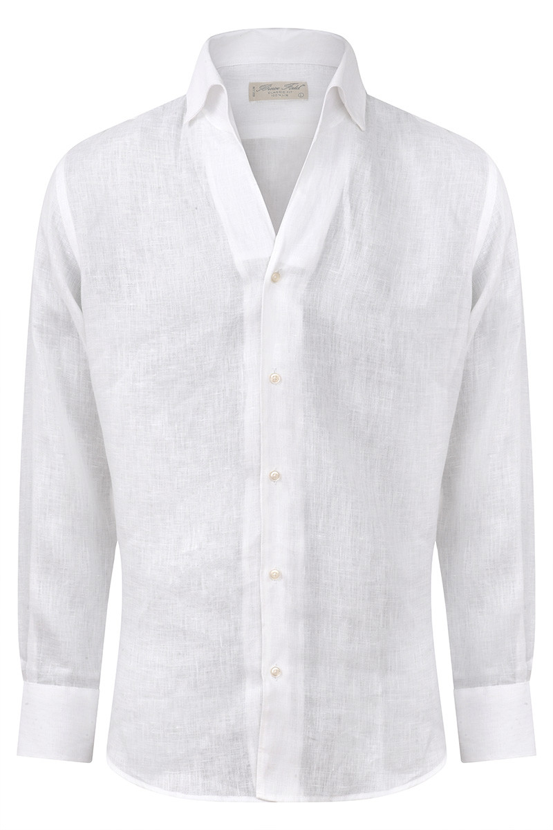 Chemise Andro coupe droite 100% lin