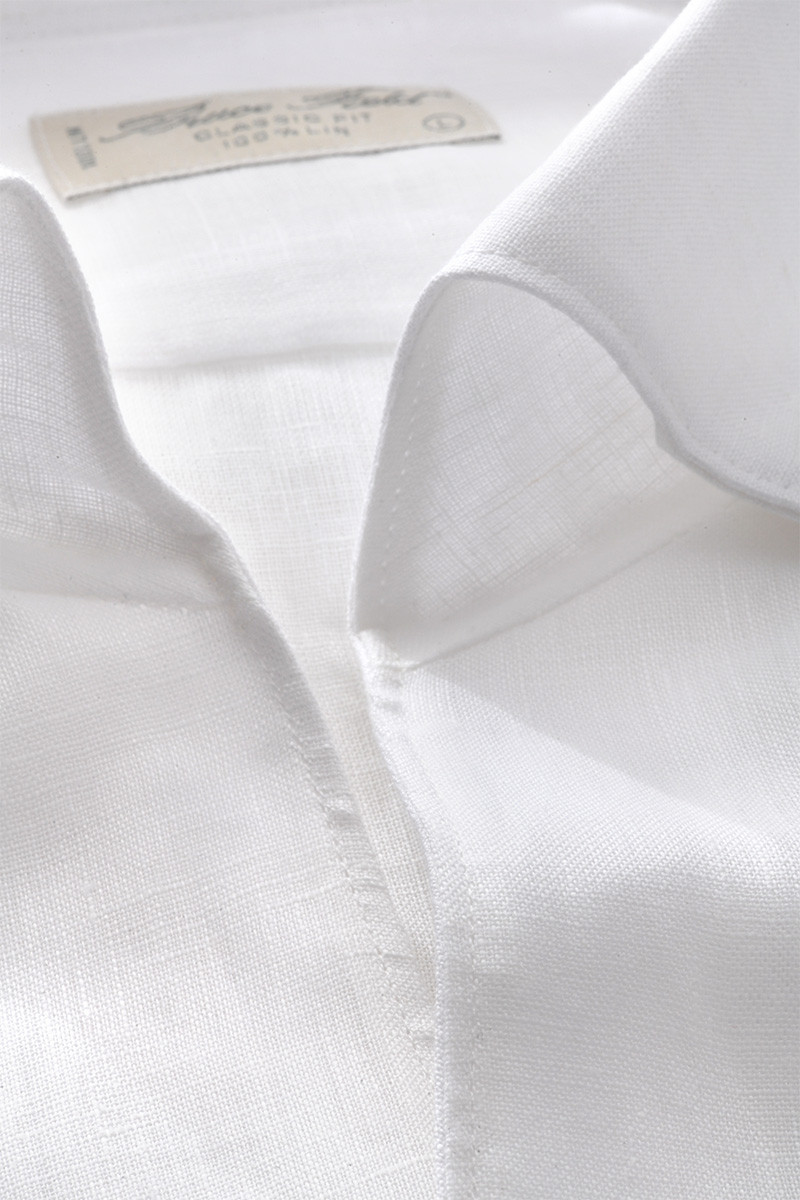 Chemise Andro coupe droite 100% lin