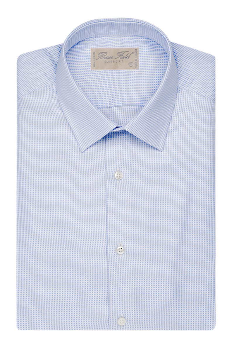 Bruce Field - Chemise Benton Menton cintrée petits Carreaux