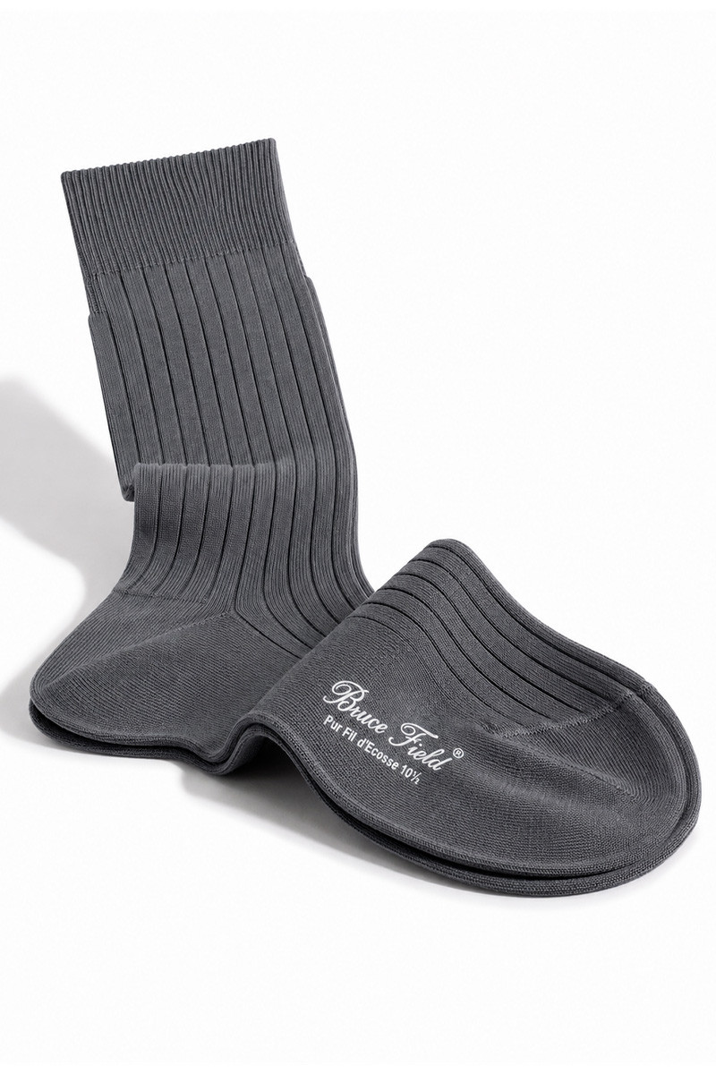 Chaussettes homme en fil d'Ecosse 100% coton