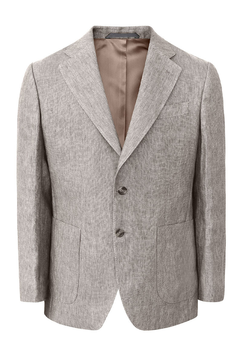 Veste Matteo en lin épais homme | Bruce Field