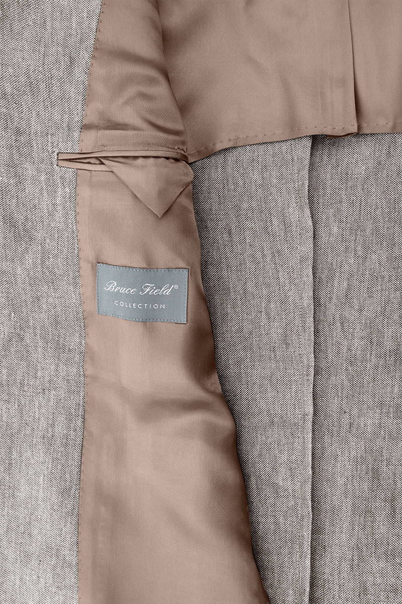 Veste Matteo en lin épais homme | Bruce Field
